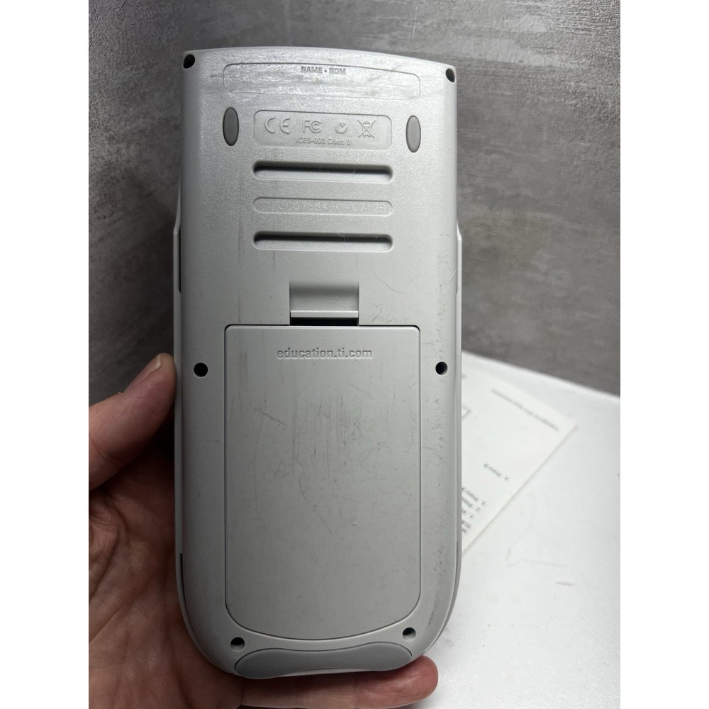 TEXAS INSTRUMENTS TI-84 PLUS SILVER EDITION GRAPHING CALCULATOR - Picture 5 of 6